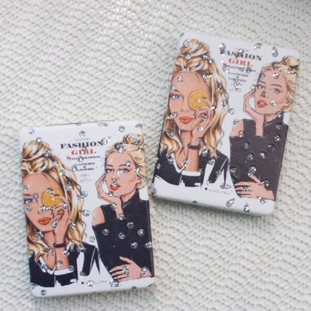 Compact Girly Mirror Set!